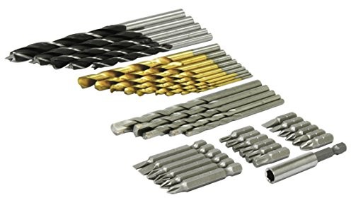 Rolson Zestaw wierteł rolson 48440  czarny (Kit) mocowania