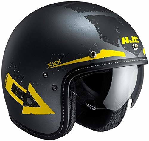 HJC Helmets HJC FG 70s Tales MC3F kask motocyklowy, czarny/żółty, rozmiar S