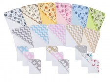 Duet Baby MARINI Okrycie kąpielowe wzór frotte 100x100 417 - MARINI
