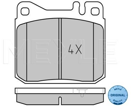 Wulf Gaertner Autoparts Zestaw klocków hamulcowych, hamulce tarczowe Wulf Gaertner Autoparts 025 203 9215