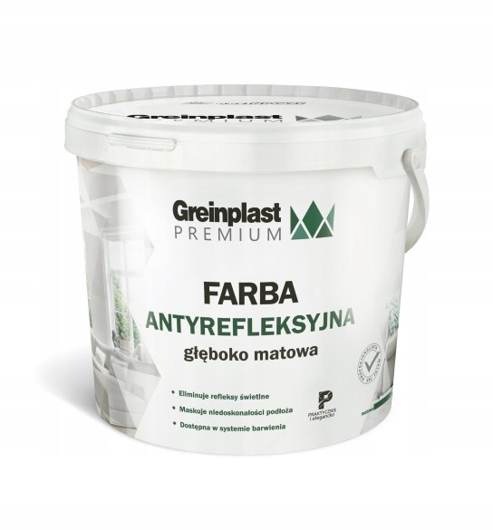 Greinplast Farba antyrefleksyjna Fwa 10l biała