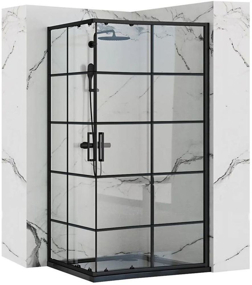 483 Calbati Kabina bez brodzika 800x1000x1900 szkło transparent 48379719 48379719