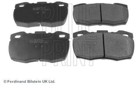 BLUE PRINT Zestaw klocków hamulcowych, hamulce tarczowe ADJ134213