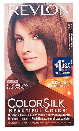 Revlon Farba bez Amoniaku Colorsilk Jasny złocisty kasztan