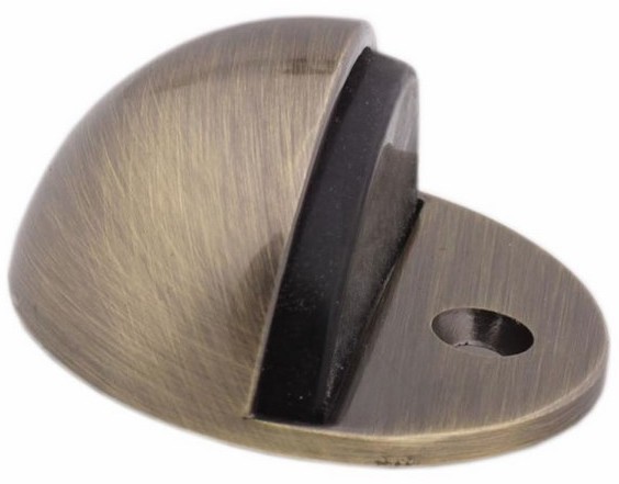 Stahl Odbojnik do drzwi półkula przykręcany patyna OKD-0754-0