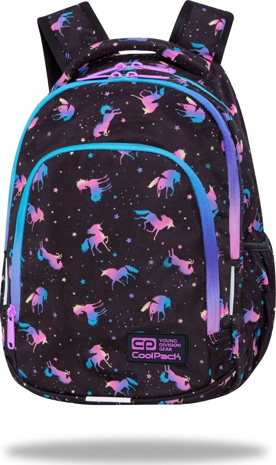 CoolPack Plecak młodzieżowy Prime Dark Unicorn/Jednorożec