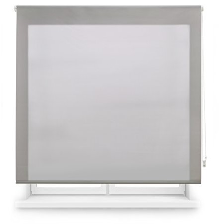 Blindecor blindecor L100 roleta, przepuszczająca światło, einfaerbig, srebro, 100 x 175 cm 110210600