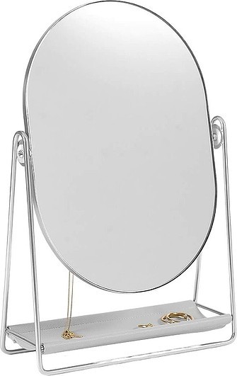 Stackers Lusterko Stackers szaro-srebrne z organizerem na biżuterię 74254