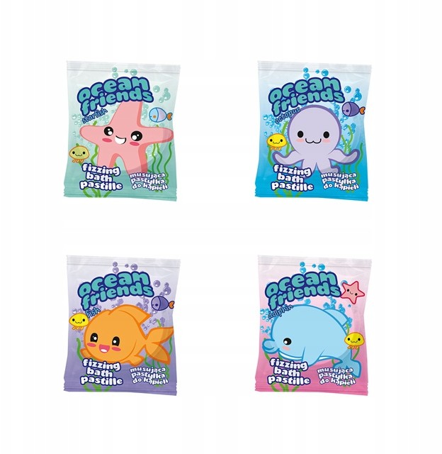 Ocean Friends pastylka do kąpieli 40 g