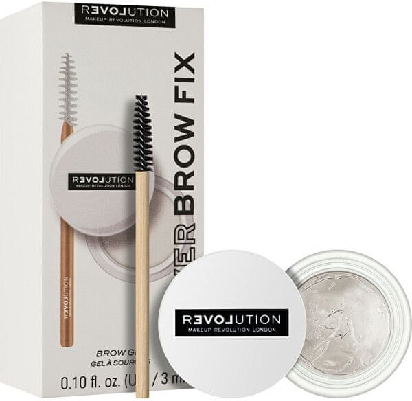 Makeup Revolution Relove Power Brow Fix Clear Brow Gel) 3 ml