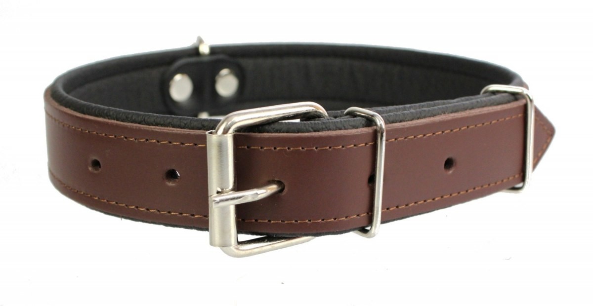 dr Seidla ZOO LESZCZ (PL) Soldina Dla Psa Skóra Naturalna 30 mm / 63 cm ZL0902 ZOO LESZCZ (PL)