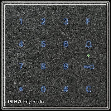 Gira 260567 Keyless in Code klawiatura TX _ 44 (wg Up), antracyt