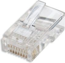 Intellinet Wtyk RJ45 Cat5e UTP 3-zą bkowy na drut słoik 100szt 502399