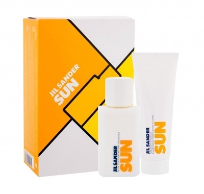 Jil Sander Jil Sander Sun zestaw 75 ml Edt 75ml + 75ml Żel pod prysznic dla kobiet