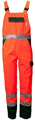 Planam Kurtka PLANAM ostrzegawcza spodnie ogrodniczki Pomarańczowy/zielony, wielokolorowa 2028102