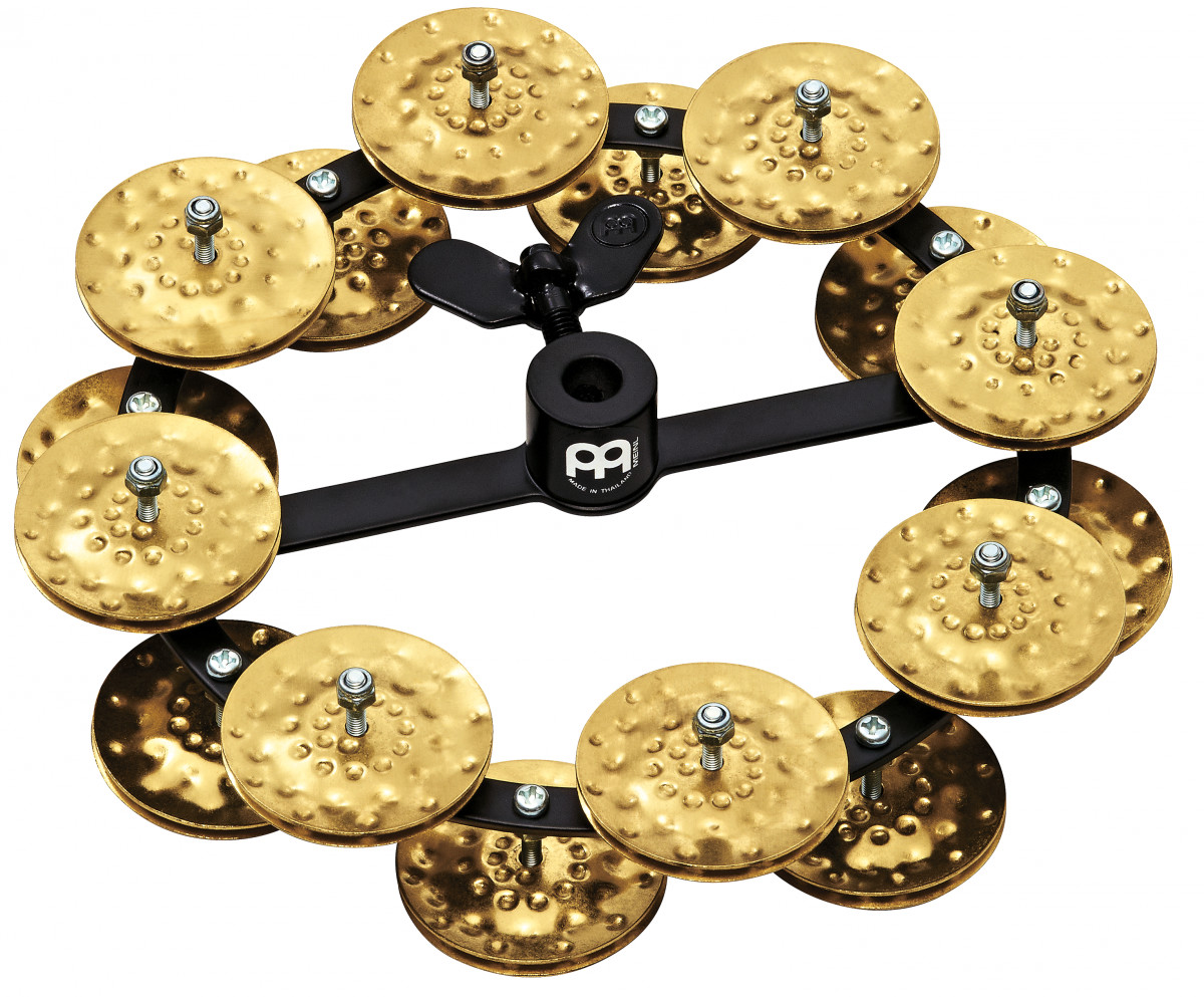 Meinl HTHH2BBK tamburyn na hi-hat mosiężne dzwonki