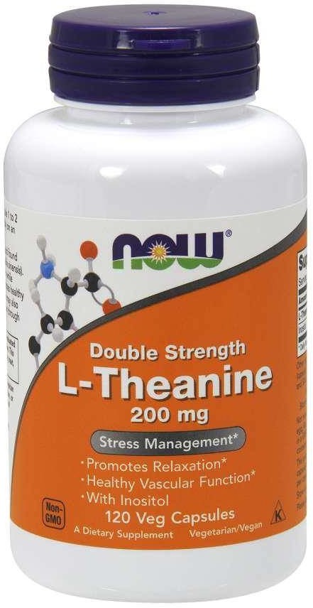 Now Foods L-Teanina (120 kaps.)