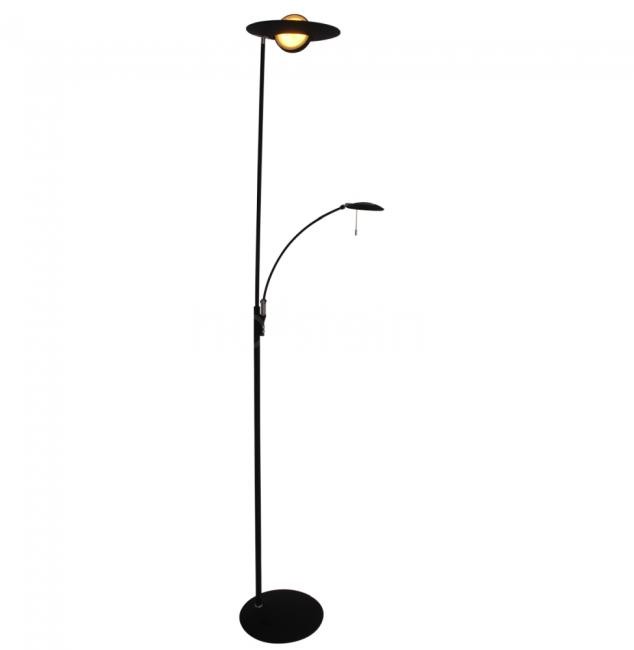 Steinhauer Zenith Lampa Stojąca Czarny, 2-punktowe 7860ZW