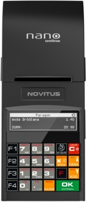 Novitus Nano Online - kompaktowa kasa fiskalna NANO-ONLINE