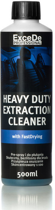 Excede professional ExceDe Heavy Duty Extraction - płyn do prania ekstrakcyjnego tapicerek 500ml EXC000018