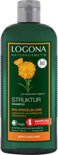 Logona Rewitalizujący szampon do włosów z bio-nagietkiem 173 176