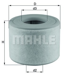 Knecht Filtr powietrza LX 2607/2