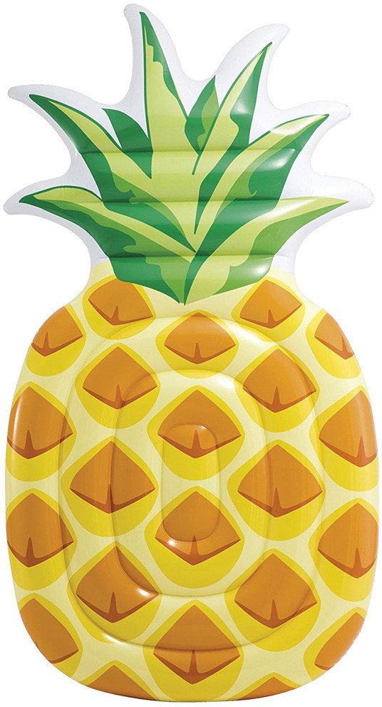 Intex Jednoosobowy materac PINEAPPLE dla 1 osoby 216x124 cm B07572YKC9