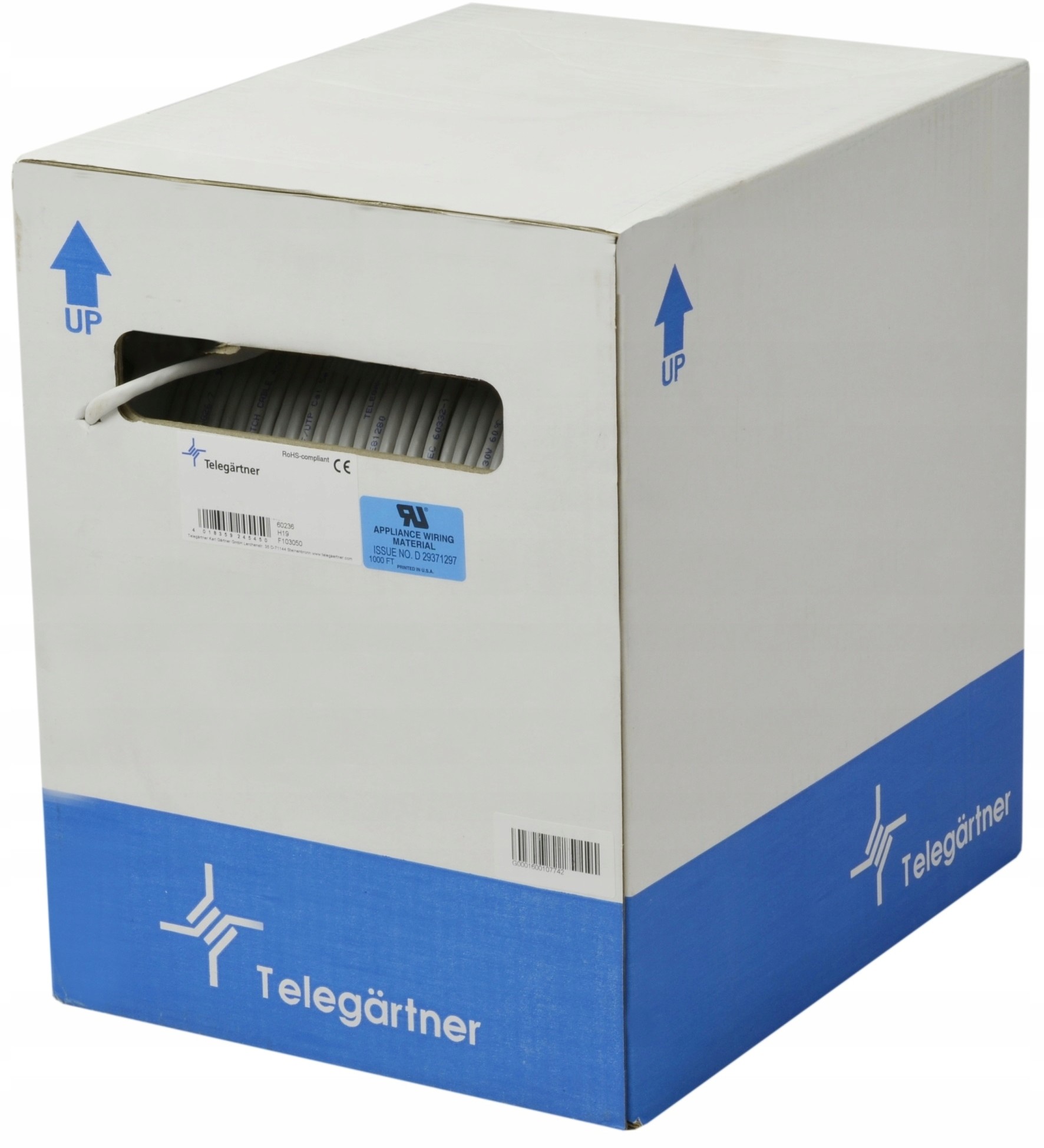 Telegartner Kabel skrętka Utp kat.5e linka Cu 305m