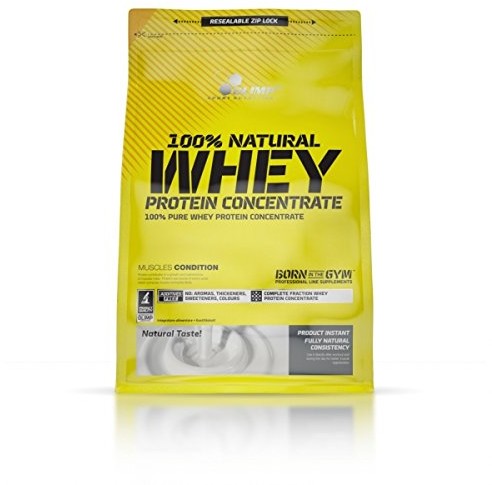 Olimp Natural Protein serwatkowym Concentrate 100% neutralny, 1er Pack (1 X 700 G) Natural whey protein concentrate pouch