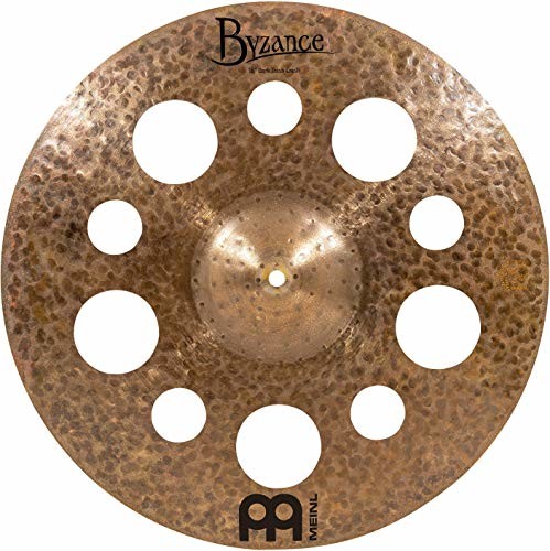 Meinl Cymbals Cymbals Byzance 45,7 cm ciemny zderzak na śmieci - MADE IN TURKEY - ręcznie młotkowany brąz B20, 2-letnia gwarancja (B18DATRC) B18DATRC
