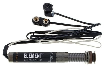 LR Baggs LR BAGGS Elément VTC Micro Piezo pod siodełko/przedwzmacniaczem jack z regulatorem głośności/regulatorem dźwięku Element VTC