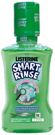 Listerine Listerine płyn do płukania ust miętowy dla dzieci 250ml