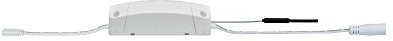 Paulmann lamp 50046 SmartHome ZigBee maxled tunabl White Control maks. 144 W 24 V DC szare tworzywo sztuczne urządzenie załączania 500.46, plastik, kolor biały, 3.8 x 9.5 x 2.8 cm 500.46