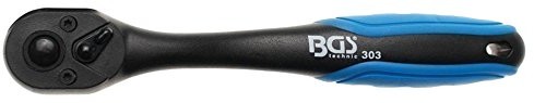 BGS pokrętło zapadkowe dźwigniowe, w osłonie z tworzywa sztucznego, 3/8 cala, 303 303