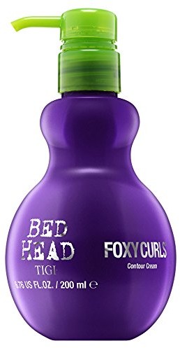 Tigi Bed Head Foxy Curls Contur Cream 200 ML zapewnia gładką, kontrolowany i separierte kręcenie 140646