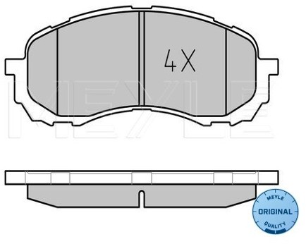 Wulf Gaertner Autoparts Zestaw klocków hamulcowych, hamulce tarczowe Wulf Gaertner Autoparts 025 243 7217/W