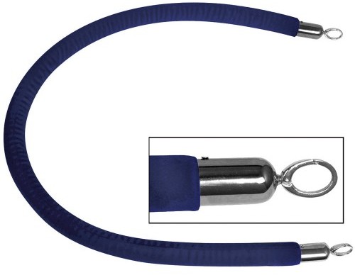 Stalgast Sznur do słupka hotelowego niebieski 1500 mm | 689002