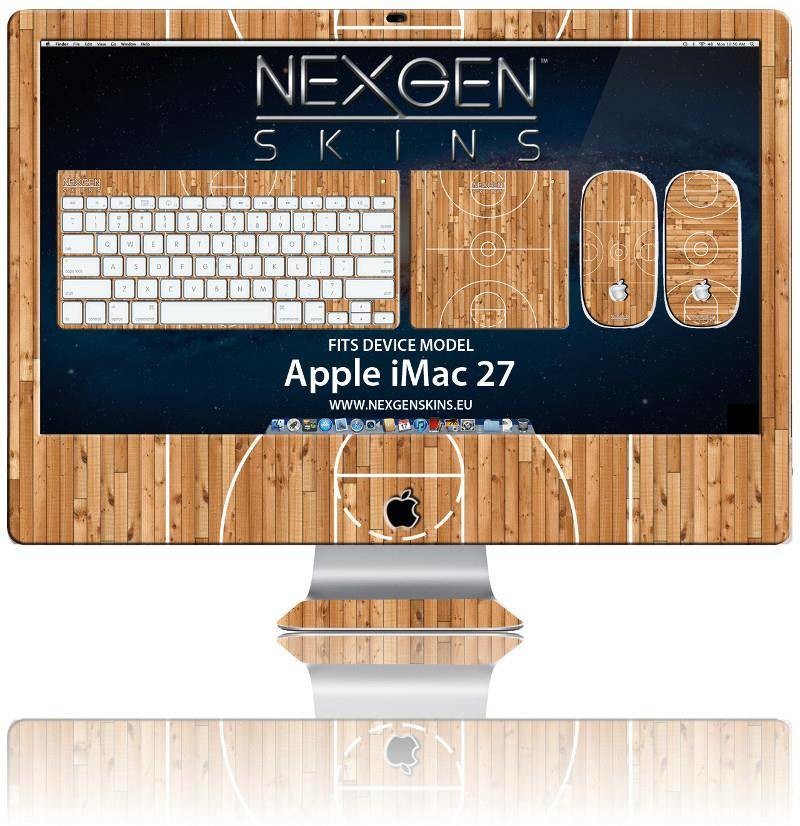 Nexgen Skins Nexgen Skins - Zestaw skórek na obudowę z efektem 3D iMac 27