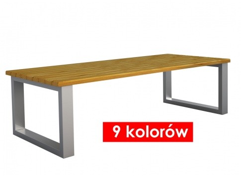 Elior Ława ogrodowa Norin 150x76x47 - 9 kolorów