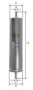 UFI Filtr paliwa 31.925.00 31.925.00