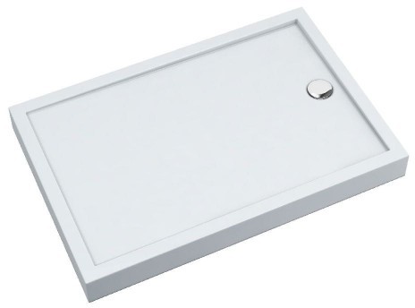 Schedpol Competia New brodzik prostokątny odpływ na środku krótkiego boku 70x120 cm 3.4866 3.4866