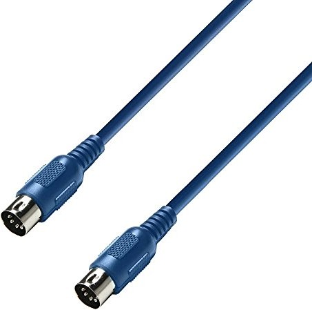 ah Cables Adam Hall kabel MIDI, niebieski K3MIDI0075BLU