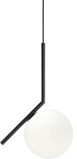 Flos Ic S2 30 czarny lampa wisząca