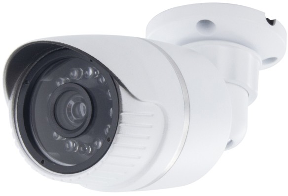 Atrapa kamery zewnętrznej czarno-biała 34494