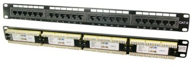LogiLink Patch Panel CAT6 24-porty NP0004