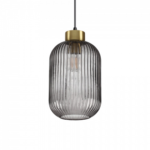 Ideal Lux Lampa wisząca Mint 237510 nowoczesna oprawa z dymionego szkła 237510