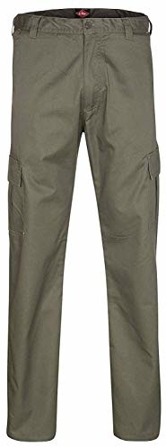 Lee Cooper Lee Cooper Męskie spodnie Cargo Trouser, khaki, 36 W/33 L (Long) LCPNT205_KH34L_36