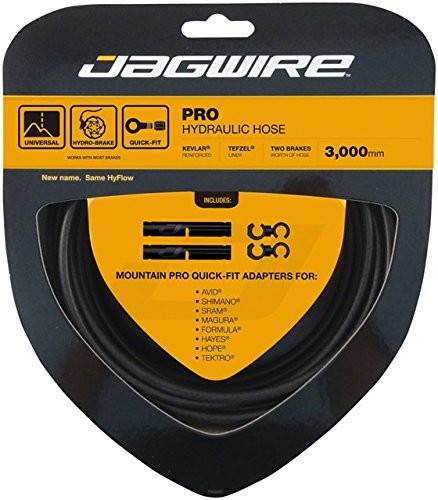 Jagwire Pro Hydraulic przewody hamulcowe Stealth Black 2017 tarcze hamulcowe HBK416_noir