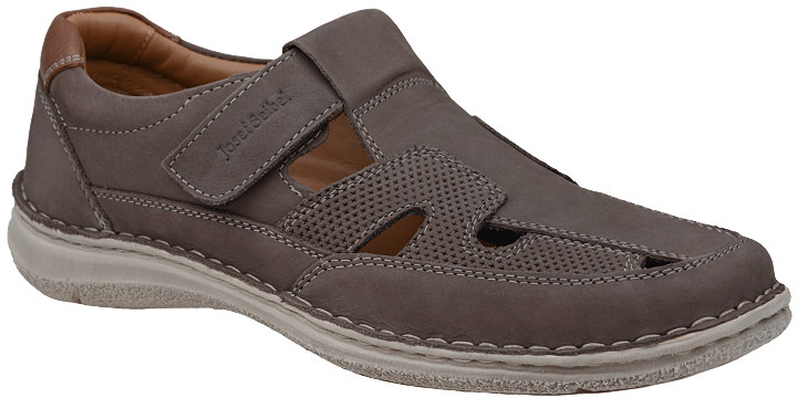 Josef Seibel Półbuty Sandały 43635 21 700 Anvers 81 Anthrazit Grafitowe XXL 28056