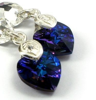 Arande SWAROVSKI długie kolczyki+wisiorek Certyfikat 1910564974